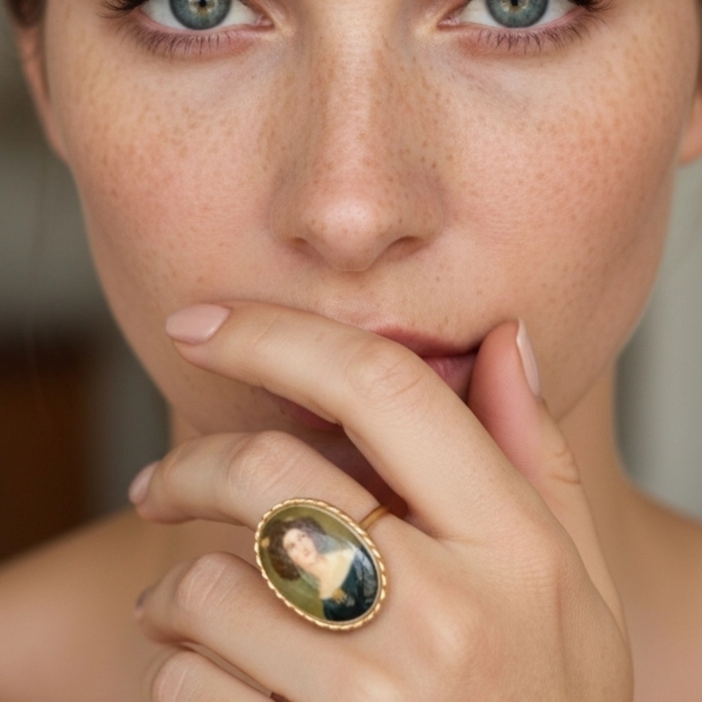 Vintage Cameo Ring
